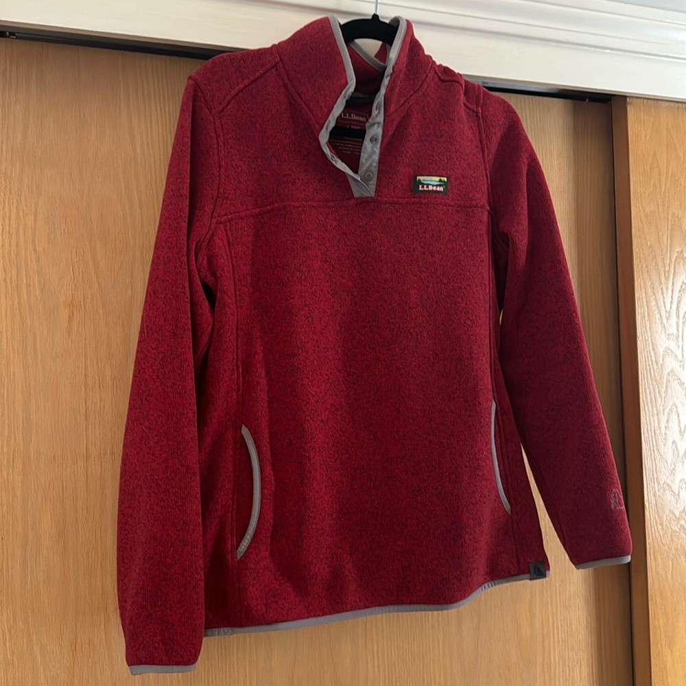 L.L. Bean Sweater Fleece Pullover